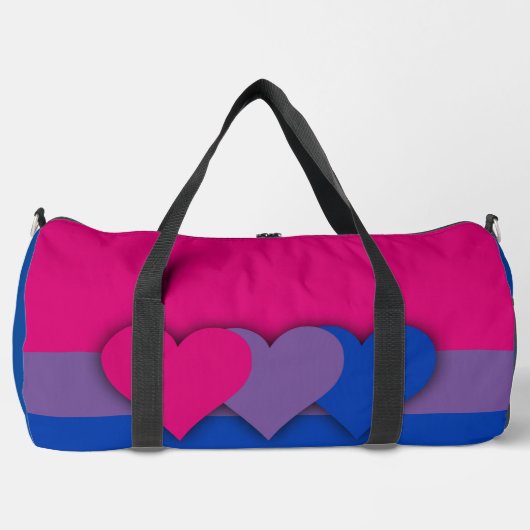 Bisexuality flag  plunjezak (Voorkant)
