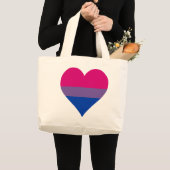 Bisexuality pride Canvas tas (Voorkant (product))