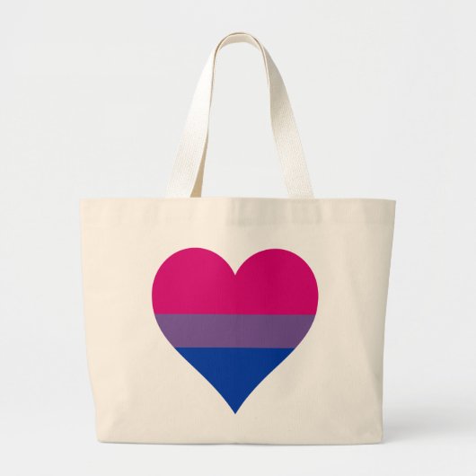Bisexuality pride Canvas tas (Voorkant)