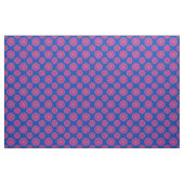 Bisexuality pride colors /blue flower pattern stof (Fat Quarter)