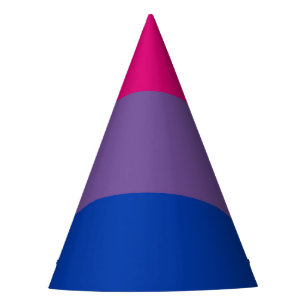 Bisexuality pride feesthoedjes
