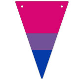 Bisexuality pride flag banner Bunting Flags (Derde vlag)