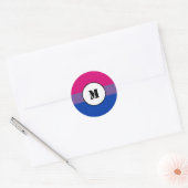 Bisexuality pride flag Stickers (Envelop)