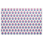 Bisexuality pride fleur-de-lis fabric stof (Fat Quarter)