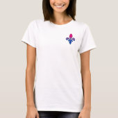 Bisexuality pride fleur-de-lis Sweatshirt (Voorkant)