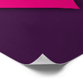 Bisexuality pride harten Poster (Hoek)