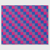 Bisexuality pride kleuren Verpakkingspapier Cadeaupapier (Vlak)