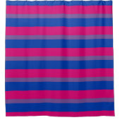 Bisexuality pride Shower Curtains Douchegordijn (Voorkant)