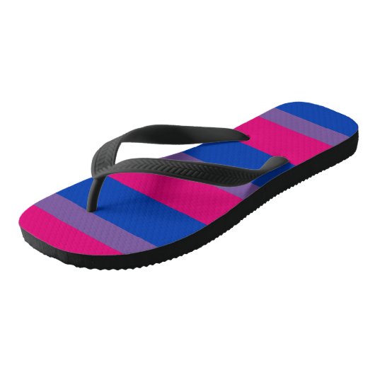 Bisexuality pride teenslippers (Schuin)