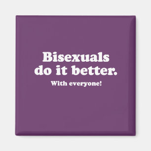 Bisexuals doen het beter magneet
