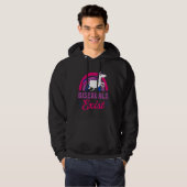 Bisexuals Exist Bisexual Pride Minimalist Rainbow  Hoodie (Voorkant volledig)