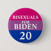 Bisexuals voor de eerste Button (Voorkant)
