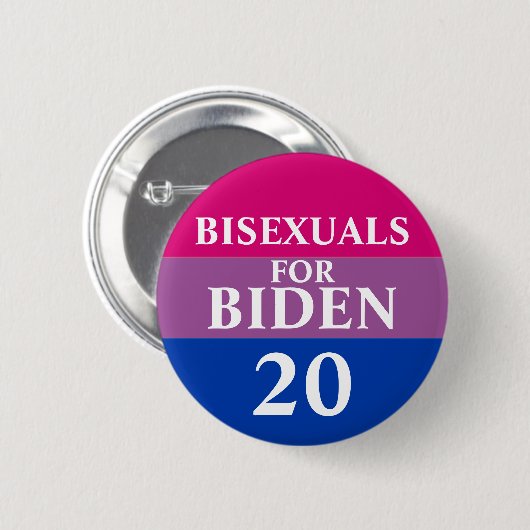 Bisexuals voor de eerste Button (Voorkant /achterkant)