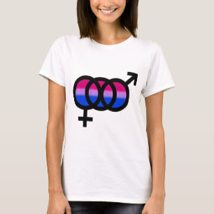 Bisexueel symbool t-shirt
