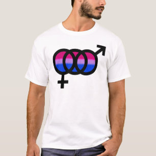 Bisexueel symbool t-shirt