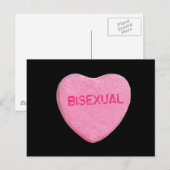 BISEXUELE SNOEP HART - .png Briefkaart (Voorkant / Achterkant)