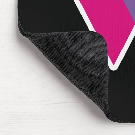 BISEXUELE TRIANGELE SYMBOOL 3D MUISMAT (Hoek)