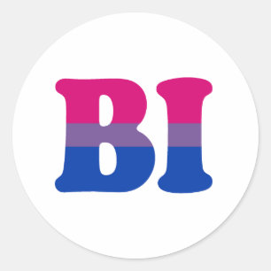 BISEXUT 1 RONDE STICKER