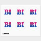 BISEXUT 1 RONDE STICKER (Vel)