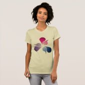 BISEXUT PRIDE BURST T-SHIRT (Voorkant volledig)