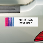 BISEXUT PRIDE INK BAR BUMPERSTICKER (Op auto)