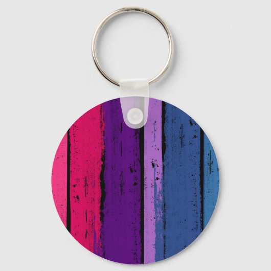 BISEXUT PRIDE INK BAR -.png Sleutelhanger (Voorkant)
