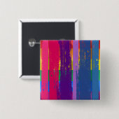 BISEXUT PRIDE INK BAR -.png Vierkante Button 5,1 Cm (Voorkant /achterkant)
