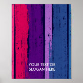 BISEXUT PRIDE INK BAR POSTER (Voorkant)