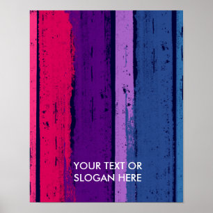 BISEXUT PRIDE INK BAR POSTER