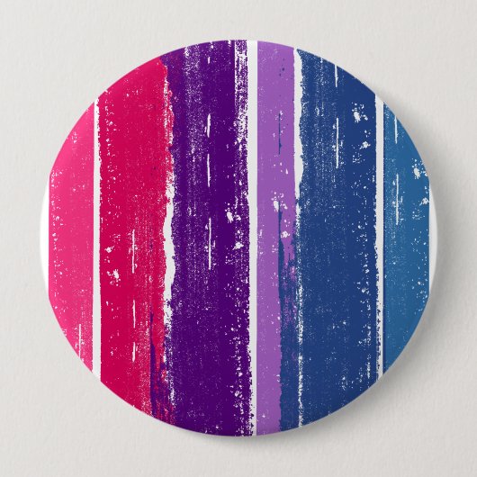 BISEXUT PRIDE INK BAR RONDE BUTTON 4,0 CM (Voorkant)