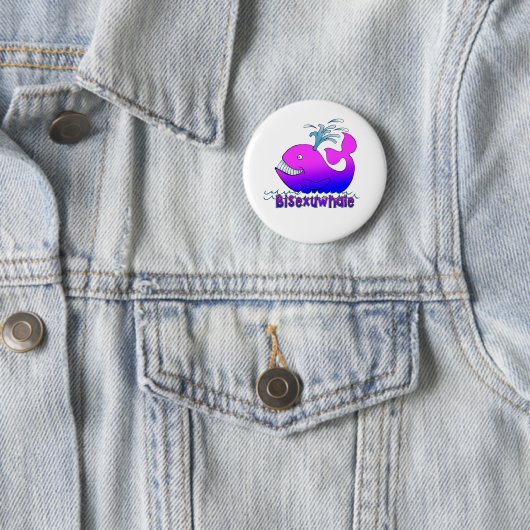 Bisexuwhale Ronde Button 5,7 Cm (In situ)