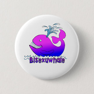 Bisexuwhale Ronde Button 5,7 Cm