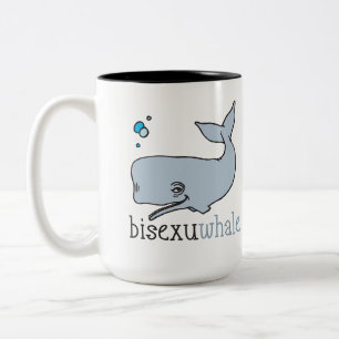 BISEXUWHALE TWEEKLEURIGE KOFFIEMOK