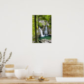 Bish Bash Falls in Bish Bash Falls State Park Poster (Keuken)