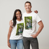 Bish Bash Falls in Bish Bash Falls State Park T-shirt (Unisex)