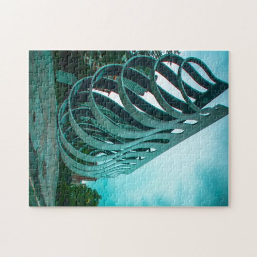 Bishanpark Swing Sculpture Singapore. Legpuzzel (Horizontaal)