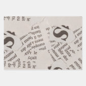 Bishkek Journal inpakpapier met willekeurige print (Voorkant 3)