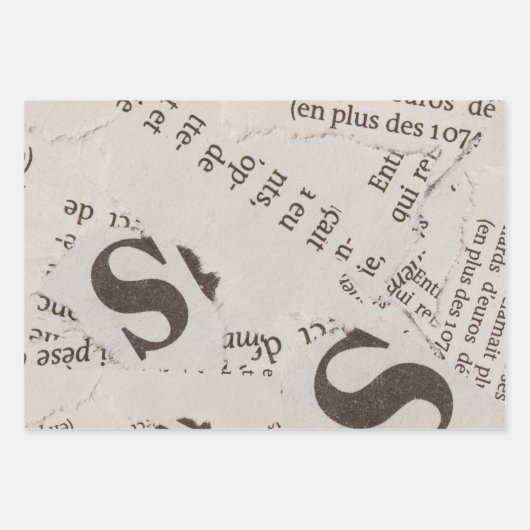 Bishkek Journal inpakpapier met willekeurige print (Voorkant)