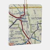 Bishop CA en Keough Hot Springs Keramisch Ornament (Rechts)