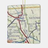 Bishop CA en Keough Hot Springs Keramisch Ornament (Links)