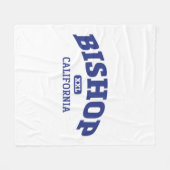 Bishop California College Style Rock Climbing Fleece Deken (Voorkant (Horizontaal))
