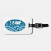 Bishop California Outdoors Bagagelabel (Voorkant horizontaal)