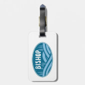 Bishop California Outdoors Bagagelabel (Achterkant verticaal)