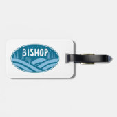 Bishop California Outdoors Bagagelabel (Achterkant horizontaal)