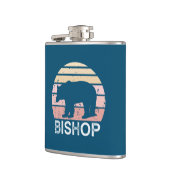 Bishop California Retro Beer Heupfles (Links)