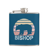 Bishop California Retro Beer Heupfles (Voorkant)