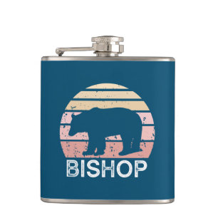 Bishop California Retro Beer Heupfles