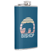 Bishop California Retro Beer Heupfles (Rechts)