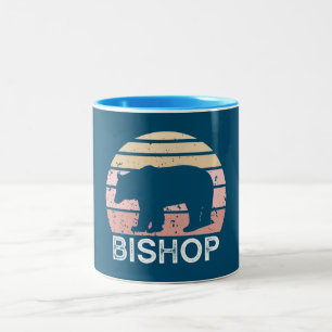 Bishop California Retro Beer Tweekleurige Koffiemok
