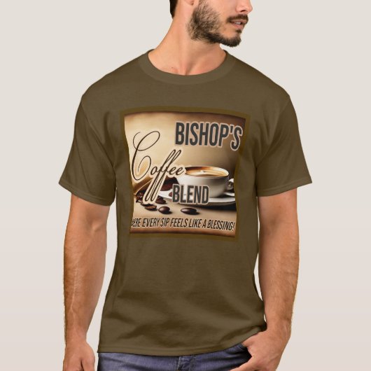 Bishop Coffee Blend T-shirt (Voorkant)